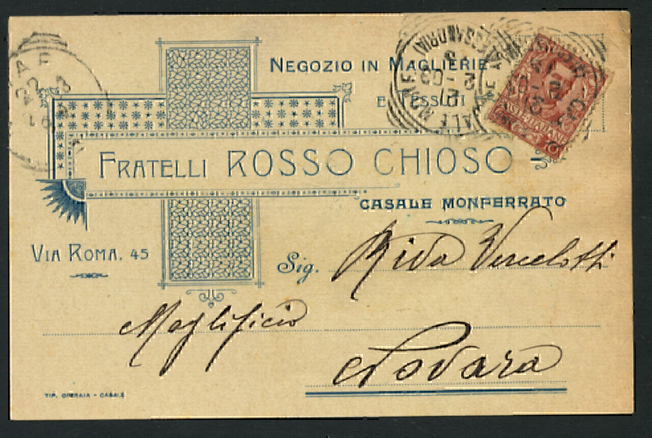 CARTOLINE PUBBLICITARIE