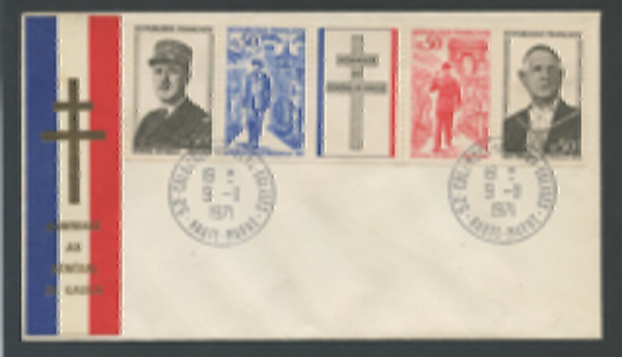 BUSTE FDC FRANCIA
