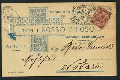 CARTOLINE PUBBLICITARIE