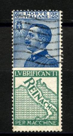 1924 - REGNO - LOTTO/39855 - 25c. PUBBLICITARIO REINACH - USATO