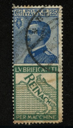 1924 - LOTTO/12838 - REGNO - 25c. REINACH - USATO