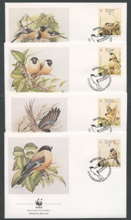 1990 - LOTTO/19307B - ISOLE AZZORRE -  UCCELLI  FDC.