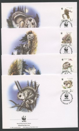 1994 - LOTTO/19285B - ESTONIA - SCOIATTOLO VOLANTE 4  FDC.