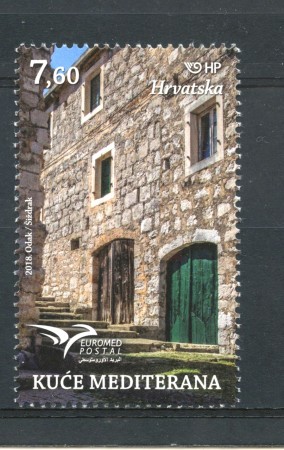 2018 - CROAZIA - EUROMED POSTAL - NUOVO - LOTTO/33319