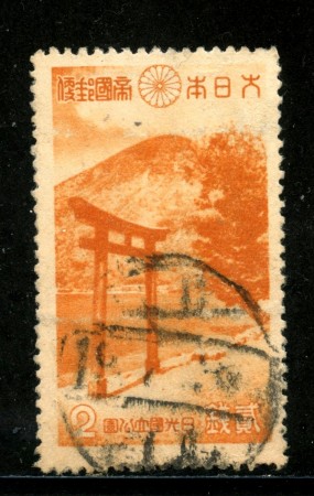 1938 - GIAPPONE - 2s. PARCO NAZIONALE NIKKO - USATO - LOTTO/29750