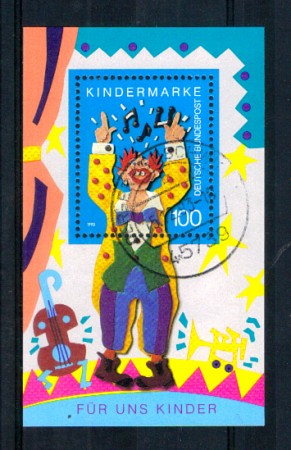 1993 - LOTTO/GFBF26U - GERMANIA - PER NOI BAMBINI FOGLIETTO - USATO