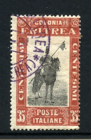 1930 - ERITREA - LOTTO/43304 - 35 Cent. SERIE PITTORICA - USATO