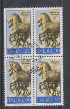1973 - LOTTO/6572UQ - REPUBBLICA - 90 L. VENEZIA QUART/USATA