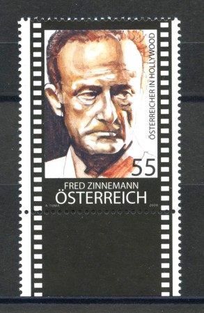 2009 - AUSTRIA - FRED ZINNEMANN - NUOVO- LOTTO/33476