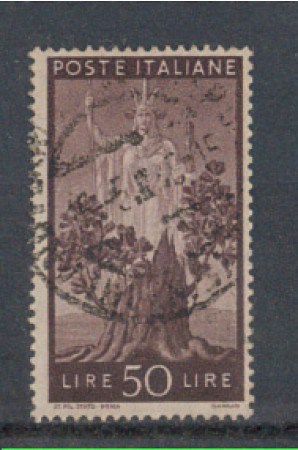 1945 - LOTTO/6005U - REPUBBLICA - 50 LIRE DEMOCRATICA USATO
