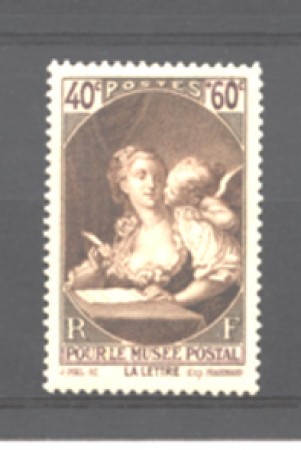 1939 - LOTTO/FRA446L - FRANCIA - PRO MUSEO POSTALE - LINGUELLATO