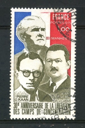 1975 - FRANCIA -  1Fr. CAMPI DI CONCENTRAMENTO - USATO - LOTTO/30074U