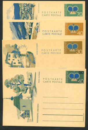1973 - LOTTO/17140 - LIECHTENSTEIN - TURISTICA 4 CARTOLINE  POSTALI - NUOVE