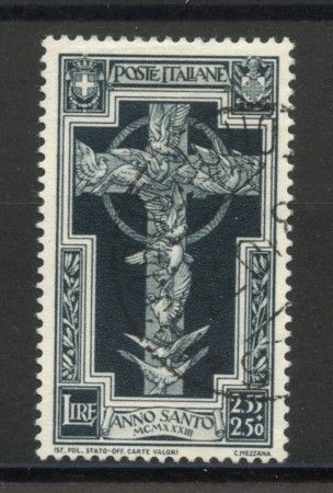 1933 - REGNO D'ITALIA - LOTTO/37992 - 2,55+2,50 ANNO SANTO - USATO