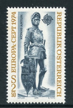 1974 - AUSTRIA - EUROPA SCULTURE - NUOVO - LOTTO/28007