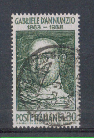 1963 - LOTTO/6411U - REPUBBLICA G. D'ANNUNZIO USATO