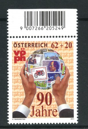 2011 - AUSTRIA - ASSOCIAZIONE FILATELICA - NUOVO - LOTTO/33599