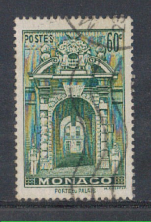 1939 - LOTTO/8557U - MONACO - 60c. VERDE VEDUTE - USATO