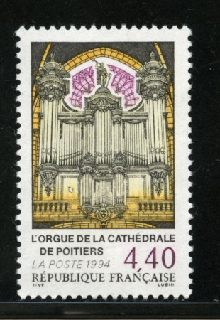 1994 - LOTTO/13927 - FRANCIA - ORGANO CATTEDRALE DI POITIERS - NUOVO