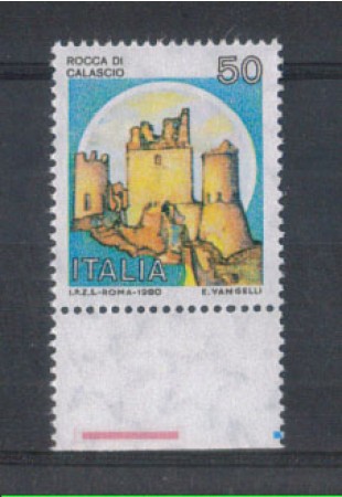 1991 - LOTTO/6976 - REPUBBLICA - 50 L. CASTELLO CALASCIO