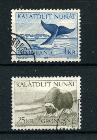 GROENLANDIA - 1969 - LOTTO/21973 - FAUNA 2v. - USATi