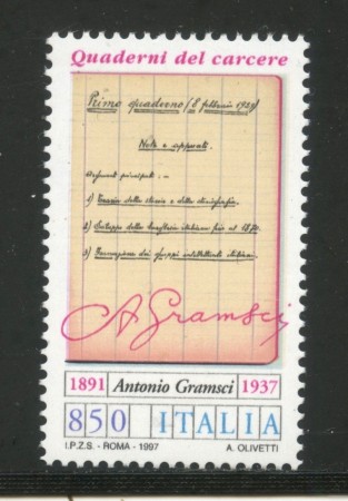 1997 - LOTTO/7141 - REPUBBLICA - ANTONIO GRAMSCI - NUOVO