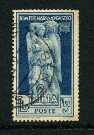 1938 - LOTTO/17989 - LIBIA - 1,25 Lire BIMILLENARIO AUGUSTO - USATO