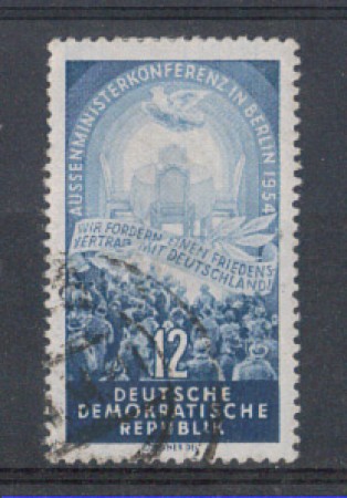 1954 - LOTTO/5365 - GERMANIA ORIENTALE - 12p. CONFERENZA DI BERL