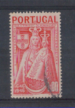 1946 - LOTTO/9722CU - PORTOGALLO - 1e. VERGINE PATRONA - USATO