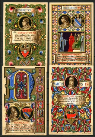 1903 - LOTTO/43269 - COLLEZIONE DI 13 CARTOLINE NUOVE DI PAPI DEDICATA A PAPA PIO X°
