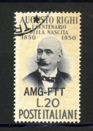 1950 - TRIESTE A - LOTTO/40366 - AUGUSTO RIGHI - USATO