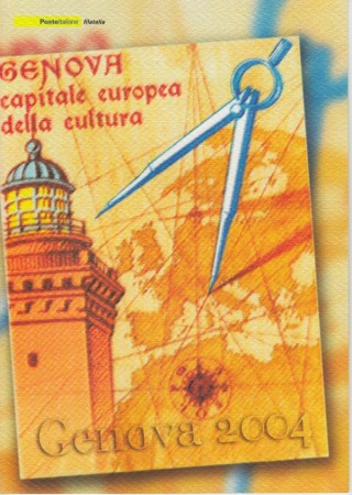 2004 - LOTTO/13119 - ITALIA REPUBBLICA - GENOVA 2004 FOLDER