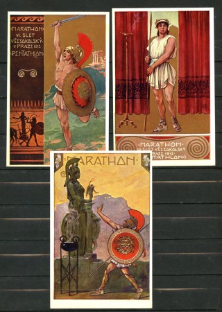 1912 - SLOVENIA - LOTTO/43270 - CARTOLINE DAL VILLAGGIO CECO DI SOKOL - NUOVE