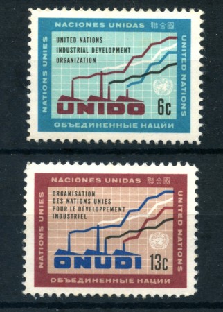 1968 - LOTTO/21384 - ONU U.S.A - SVILUPPO INDUSTRIALE  2v. - NUOVI