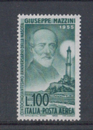 1955 - LOTTO/6297 - 100 L. POSTA AEREA MAZZINI