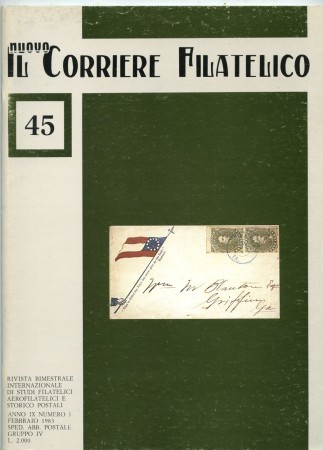 1983 - LOTTO/47621 - IL CORRIERE FILATELICO - RIVISTA DI STUDI FILATELICI N° 1 (45)