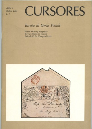 1981 - LOTTO/47591 - RIVISTA DI STORIA POSTALE CURSORES N°5
