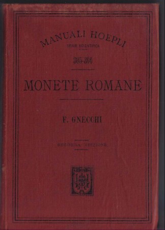 1900 - HOEPLI/1 -  MONETE ROMANE