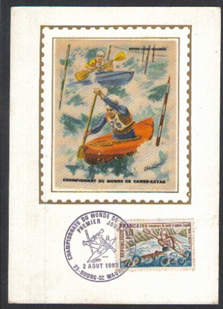 1969 - LBF/3701 - FRANCIA - MONDIALI DI CANOA E KAYAK