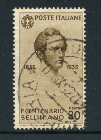 1935 - LOTTO/22092 - REGNO - 30 CENT. V. BELLINI - USATO