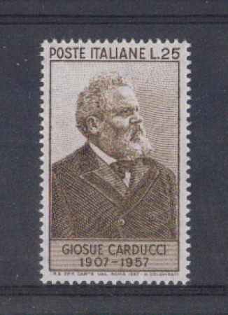 1957 - LOTTO/6320 - REPUBBLICA - GIOSUE' CARDUCCI