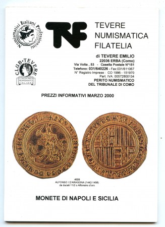 CATALOGO - MONETE DI NAPOLI E SICILIA - EDIZIONE TEVERE NUMISMATICA - LOTTO/32196