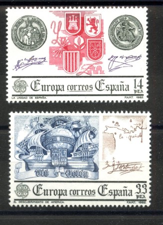 1982 - SPAGNA - LOTTO/41443 - EUROPA 2v. - NUOVI