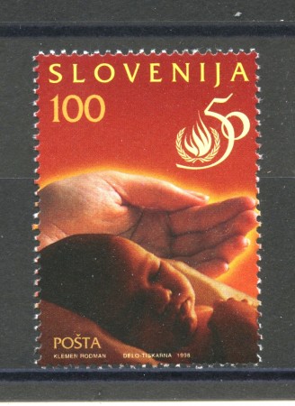 1998 - SLOVENIA - DIRITTI DELL'UOMO - NUOVO - LOTTO/33961