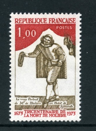 1973 - FRANCIA - TRICENTENARIO DI MOLIERE - NUOVO - LOTTO/26075