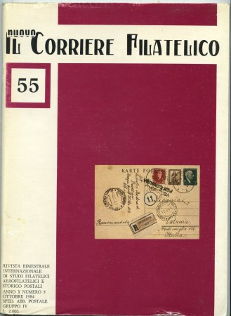 1984 - LOTTO/47600 - IL CORRIERE FILATELICO - RIVISTA DI STUDI FILATELICI N° 5 (55)