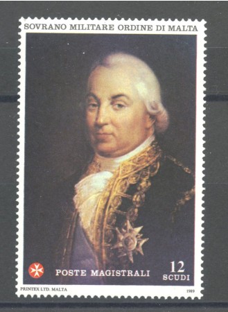 1989 - SOVRANO MILITARE DI MALTA - LOTTO/39204 - AMMIRAGLIO DE SUFREN - NUOVO