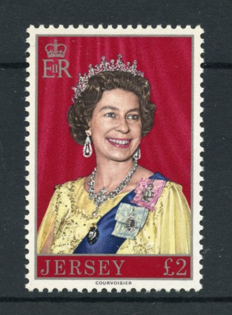 1977 - LOTTO/19224 - JERSEY - ALTO VALORE 2 £. REGINA  - NUOVO