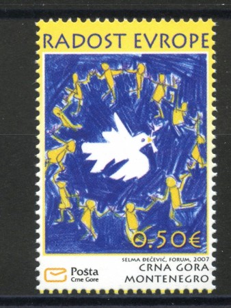 2007 - MONTENEGRO REPUBBLICA - GIOIA D'EUROPA - NUOVO - LOTTO/34845