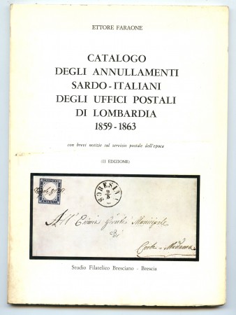 1977 - ETTORE FARAONE - ANNULLAMENTI SARDO-ITALIANI DI LOMBARDIA - LOTTO/32201